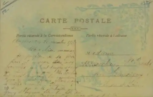 Zelluloid Ak Glückwunsch, Blumen