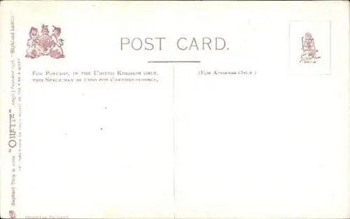 Künstler Ak Hamish, Bonnie wee Thing, Burns