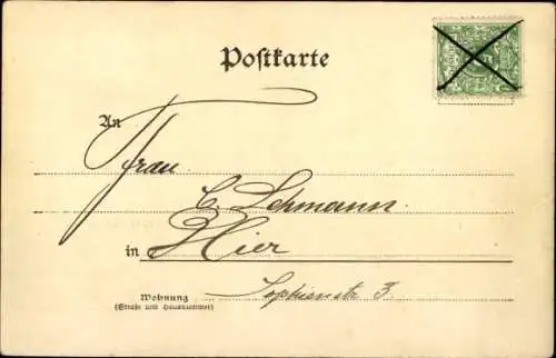 Ak Deutsche Kriegsschiffe, Geschwader in See