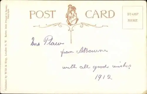 Litho From Far Away, Dampfer, Segelschiff