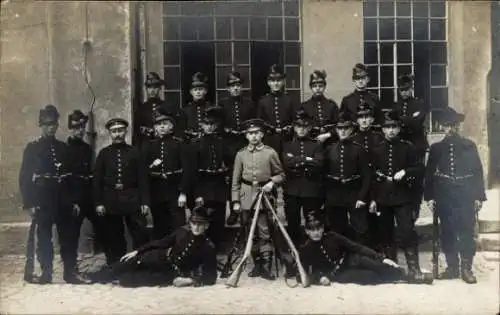 Foto Ak Dresden, Schützen Bataillon 108, Gruppenfoto