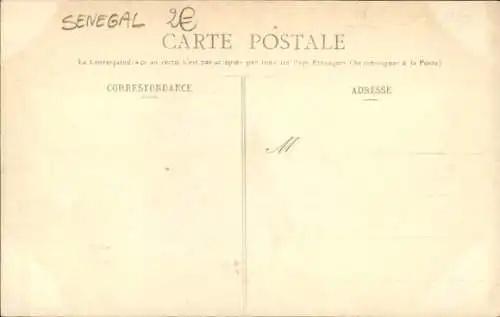 Ak Dakar Senegal, Boulevard National, Kolonisten