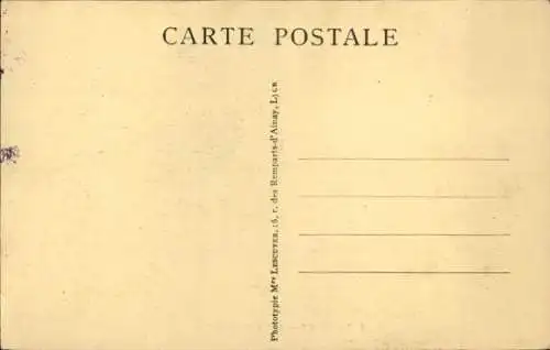 Ak Dahomey Benin, Boot von Missionaren auf dem Fluss Ouémé