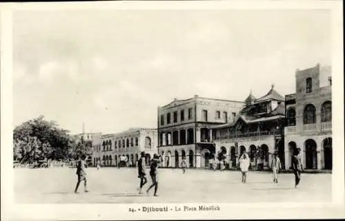 Ak Dschibuti, Ménélik Platz
