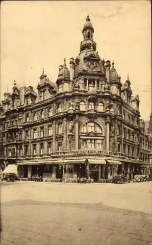 Ak Antwerpen Flandern, Grand Hôtel Métropole, beeindruckende Architektur,  Gebäude