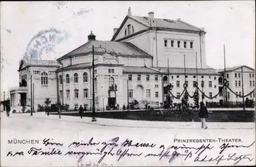 Ak München, Prinzregenten-Theater