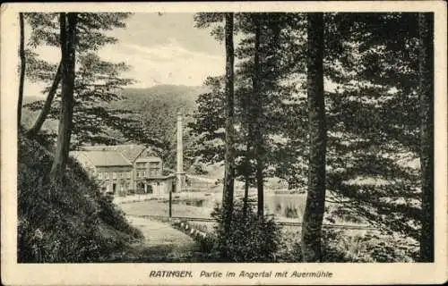 Ak Ratingen Nordrhein Westfalen, Angertal, Auermühle