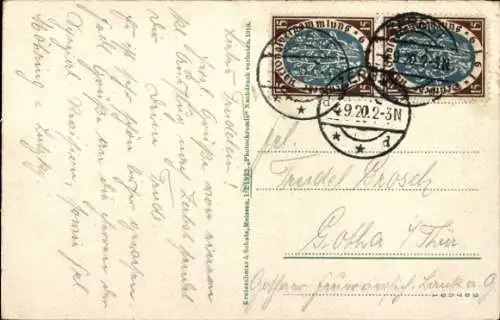 Ak Zerbst in Anhalt, Schloss