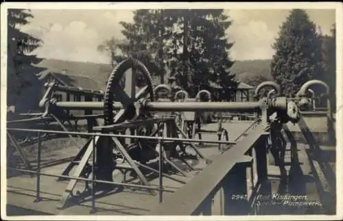 Ak Bad Kissingen Unterfranken Bayern, Sole-Pumpwerk