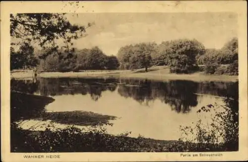 Ak Wahn Heide Köln, Wahner Heide, am Scheuerteich
