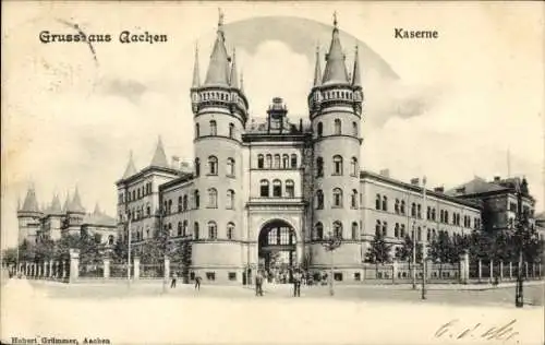 Ak Aachen in Nordrhein Westfalen, Kaserne