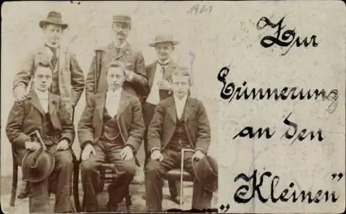 Ak Hagen in Westfalen, Sechs Männer in Anzügen, mit Hüten,  Aufnahme, 1901
