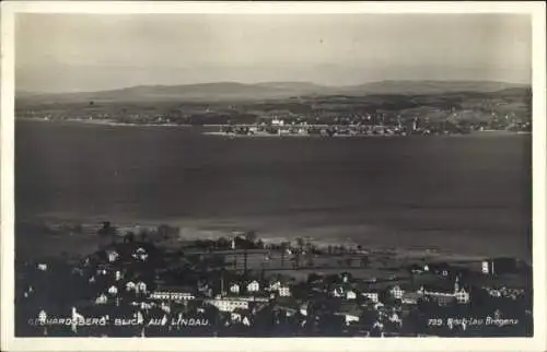 Ak Lindau am Bodensee Schwaben, Schöne Aussicht auf  Gebhardsberg, postale Karte