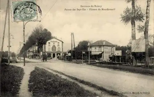Ak Le Raincy Seine Saint Denis, Pointe des Sept Iles, Plateau de Montfermeil