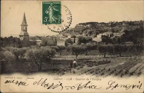 Ak Cadenet Vaucluse, Quartier de l'Hospice
