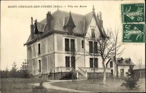 Ak Saint Germain des Fossés Allier, Villa des Aures