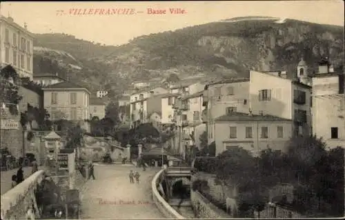 Ak Villefranche sur Saône Rhône, Basse Ville