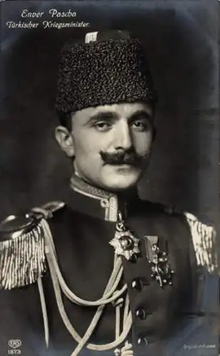 Ak Enver Pascha, Türkischer Kriegsminister