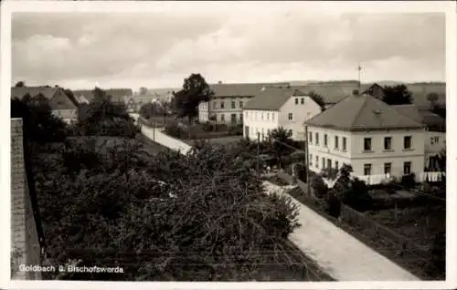 Ak Goldbach Bischofswerda, Teilansicht