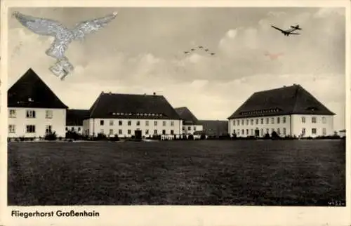 Ak Großenhain Sachsen, Fliegerhorst