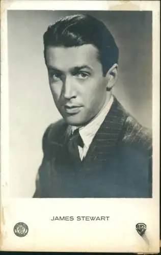 Ak Schauspieler James Stewart, Portrait