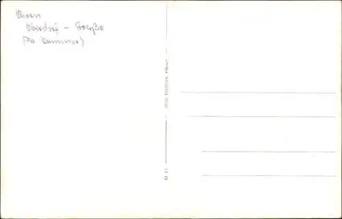 Ak Ohorn bei Pulsnitz Sachsen, Teilansicht 