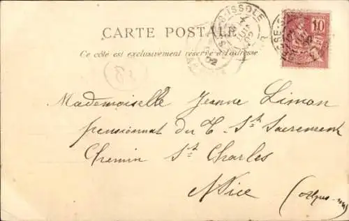 Judaika CPA Saint Maximin Var, altes jüdisches Viertel