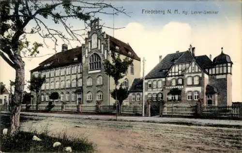 Ak Strzelce Krajenskie Friedeberg in der Neumark Ostbrandenburg, Kgl. Lehrer-Seminar