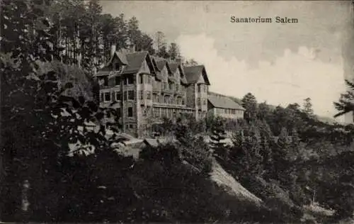 Ak Fréland Elsass Haut Rhin, Sanatorium Salem