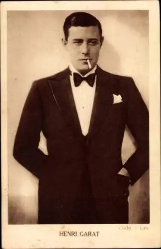 Ak Sänger, Tänzer und Schauspieler Henri Garat, Portrait