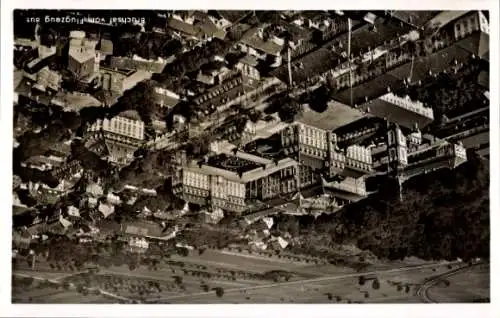 Ak Bruchsal im Kraichgau, Bruchsal vom Flugzeug aus, Luftaufnahme,  Architektur, Stadtansicht