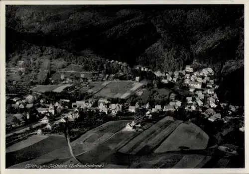 Ak Sülzhayn Ellrich im Harz Thüringen, Luftaufnahme