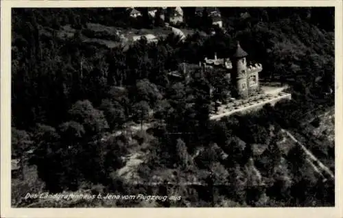 Ak Jena in Thüringen, Fliegeraufnahme, Landgrafenhaus
