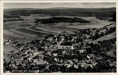 Ak Denklingen Reichshof Oberbergischer Kreis, Fliegeraufnahme