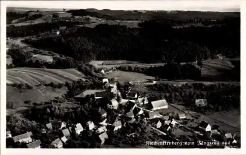Ak Kirchenkirnberg Murrhardt in Württemberg, Fliegeraufnahme