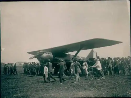 Foto Flugzeug, Zivilflugzeug, Zuschauer