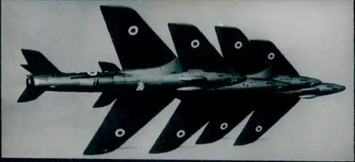 Foto Britische Militärflugzeuge, Royal Air Force, Fighter Cocks