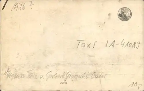Foto Ak Auto, Taxi, Kennzeichen IA-41089