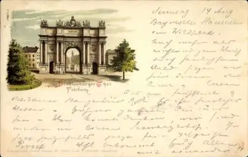 Litho Potsdam, Brandenburger Tor