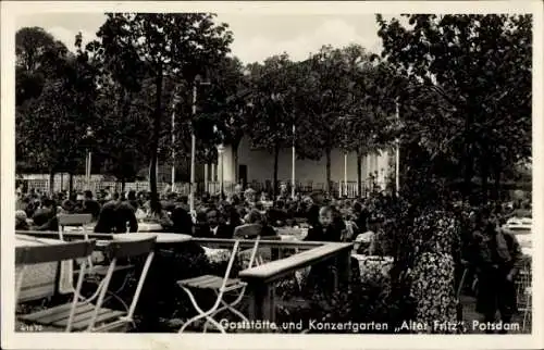 Ak Potsdam in Brandenburg, Gaststätte und Konzertgarten Alter Fritz