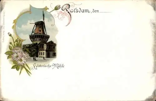 Litho Potsdam, historische Mühle