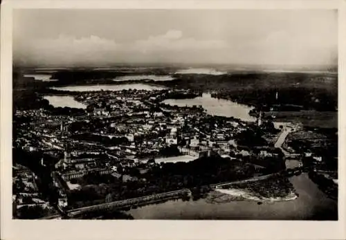 Ak Potsdam, Luftbild, Gesamtansicht