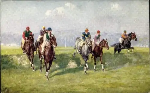 Künstler Ak Reiter, Keeping Together