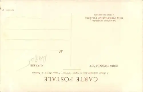 Künstler Ak Blumenvase, Rote Rosen