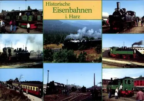 Ak Harz, Historische Eisenbahnen