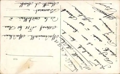 Ak Alsacienne, Elsässerinnen in Tracht