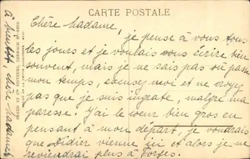 Ak Alsacienne, Elsässerinnen in Tracht