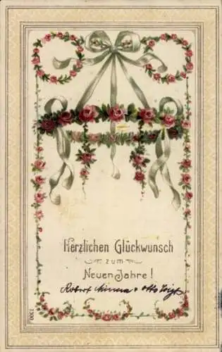 Ak Cölleda Kölleda in Thüringen, Neujahrswünsche, Robert, Minna, Otto