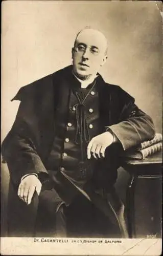 Ak Southport Merseyside England, Dr. CASARTELLI, Bischof von Salford