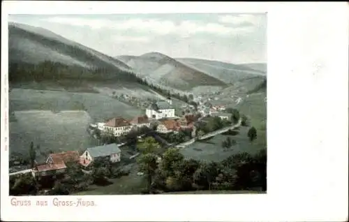 Ak Velká Úpa Großaupa Pec pod Sněžkou Petzer Riesengebirge Region Königgrätz, Panorama